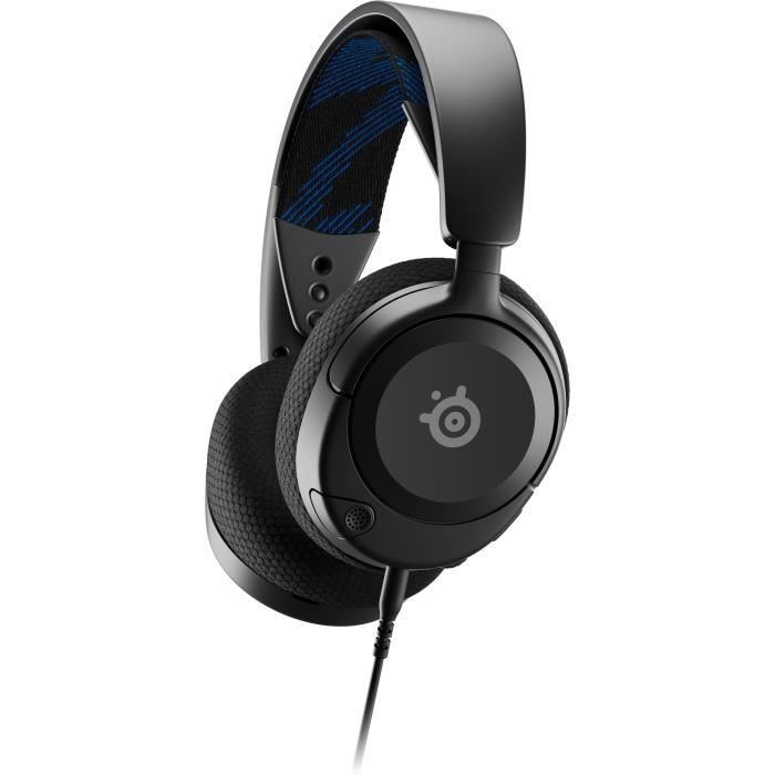 STEELSERIES - Arctis Nova 1P Wired Multiplatform Gaming Headset - Black