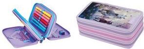 herlitz Schüleretui TriCase "Whisper Mane", 31-teilig Polyester, Schüleretui mit drei Teilen, 3 Reißverschlüsse - 1 Stück (400205915)