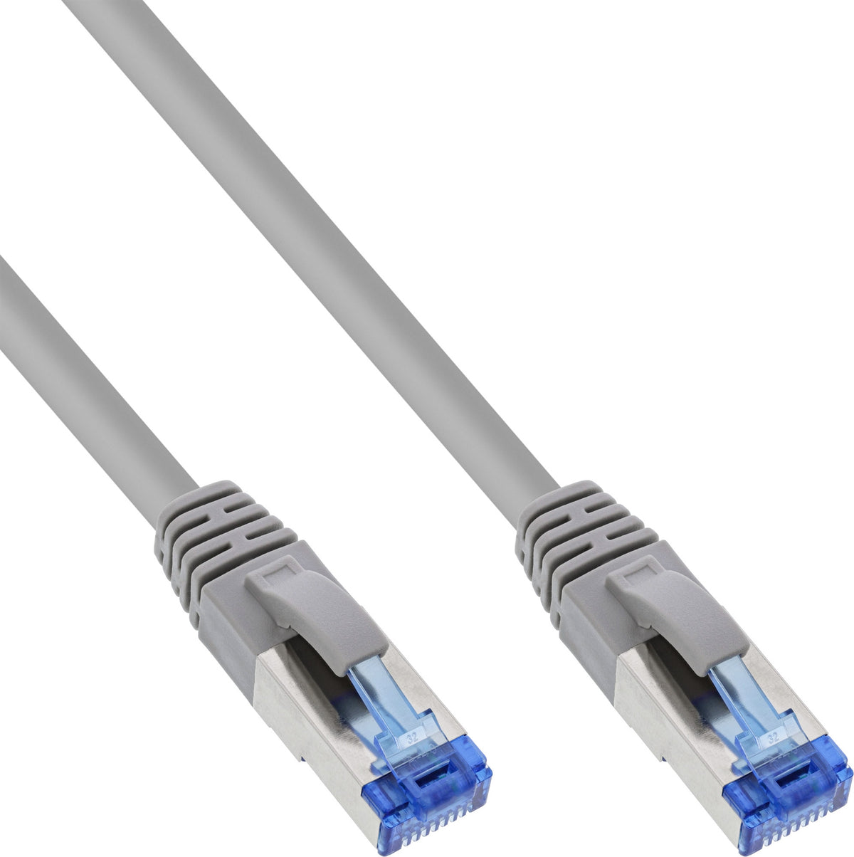 InLine 25-pack S/FTP PiMF Cat.6A Halogen-free Grey Patch Cable - CAT 6a (B-76805)