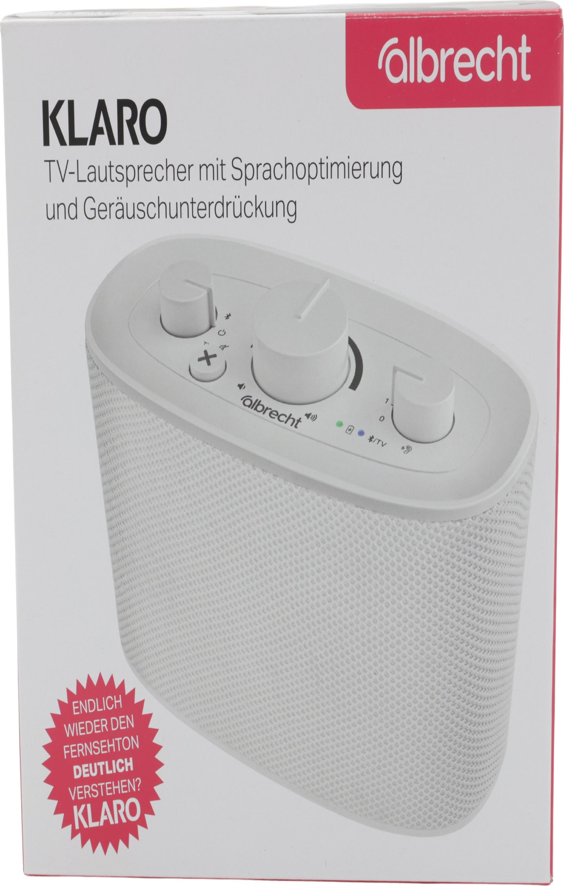 Albrecht Klaro TV Speaker 24100
