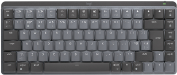 LOGITECH MX Mechanical Mini Wireless Illuminated Keyboard - Graphite - UK - EMEA (920-010779)