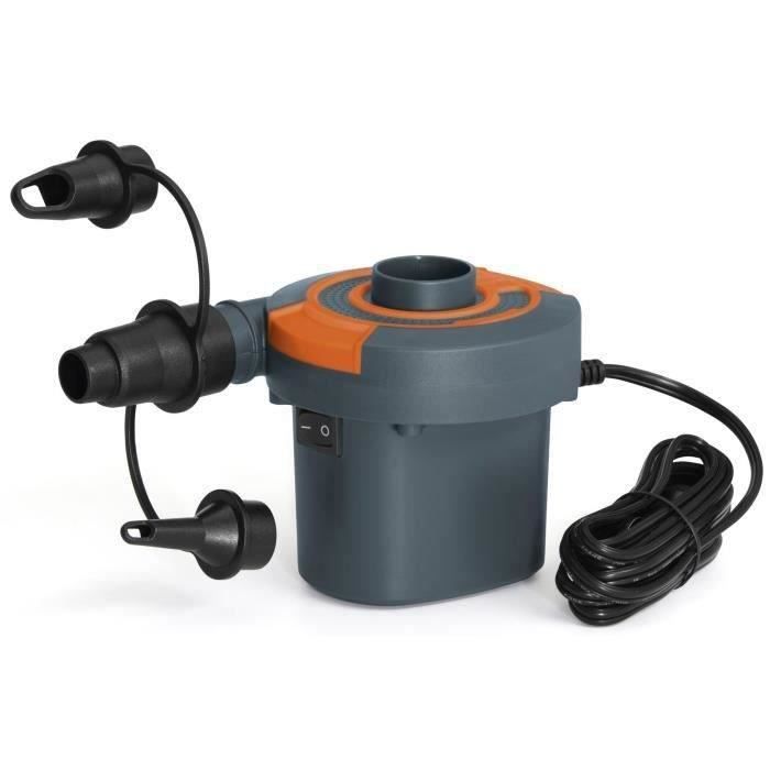 BESTWAY Sidewinder Electric Air Pump - Mains and Cigarette Lighter Plug - 490 L/min