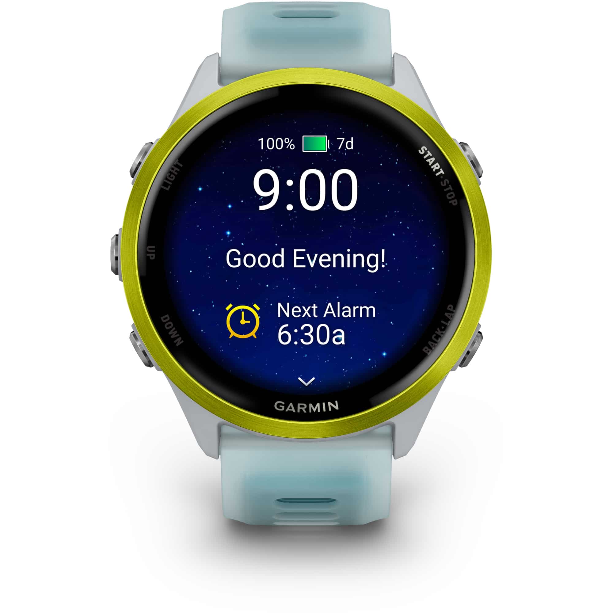 Garmin Forerunner 570 47mm Whitestone Smartwatch AMOLED GPS Herzfrequenz WLAN