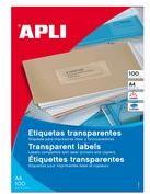 agipa Weatherproof Labels 210 x 297 mm Transparent 130140