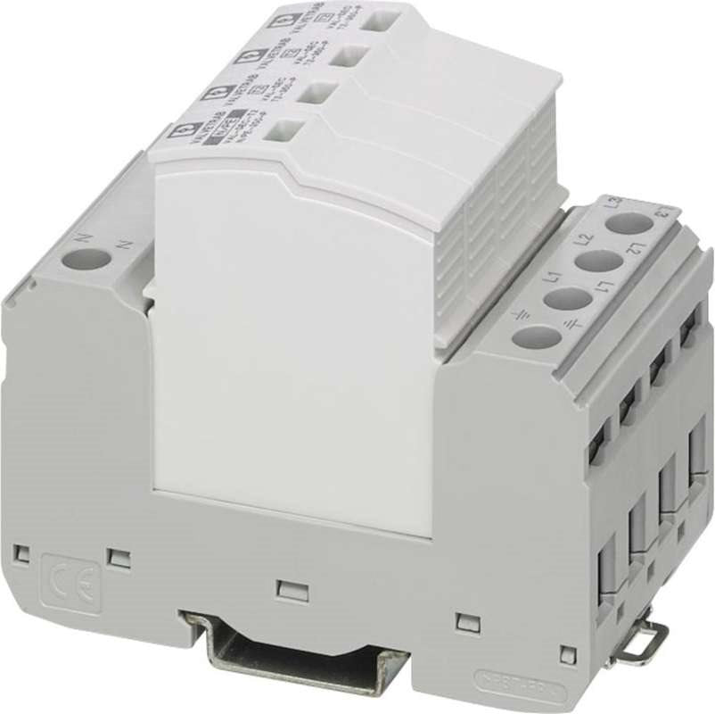 Phoenix Contact Surge Protector 3-Phase 240V 50kA IP20 (2905340)