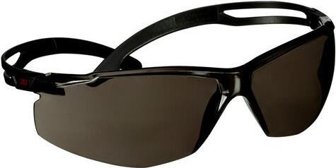 3M SF502SGAF-BLK-EU - Schutzbrille - Montagearbeit - Bau-/Renovierungsarbeiten - Schleifarbeiten - Die Arbeit mit Chemikalien - Beide Geschlechter - Schwarz - Schwarz - Polycarbonat (PC) (SF502SGAF-BLK)