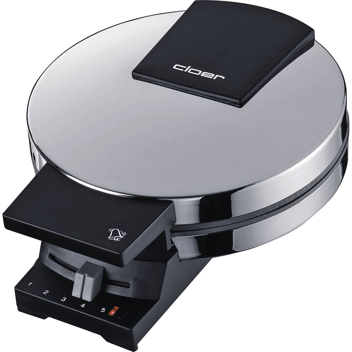 Cloer 285 - Waffle Iron - 800 W - Chrome