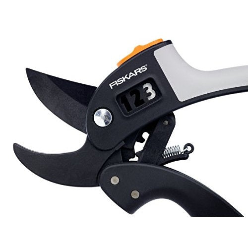 Fiskars 1000575 Astschere Amboss Schwarz - Orange (1000575) afbeelding 3
