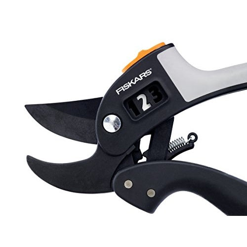 Fiskars 1000575 Astschere Amboss Schwarz - Orange (1000575) afbeelding 4