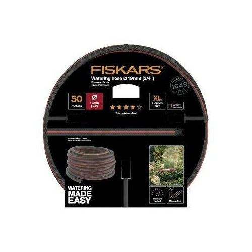 Fiskars 1027111 garden hose 50 m Above ground Black  Red afbeelding 2