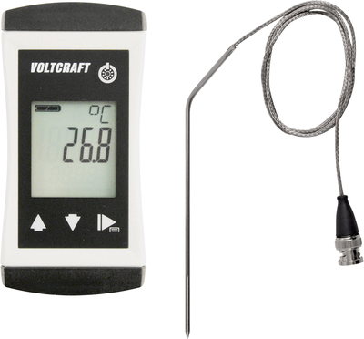 VOLTCRAFT PTM 100 + TPT-209 Temperature Measuring Device -200 to 450 °C IP65 Pt1000