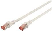 DIGITUS Professional Patch Cable RJ-45 (M) to RJ-45 (M) 3.0 m CAT 6 Halogen-Free Pack of 10 (DK-1644-030-WH-10)