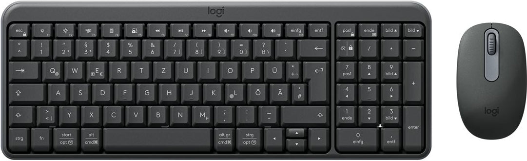 Logitech MK250 Wireless Keyboard and Mouse Set - Graphite - 920-013552