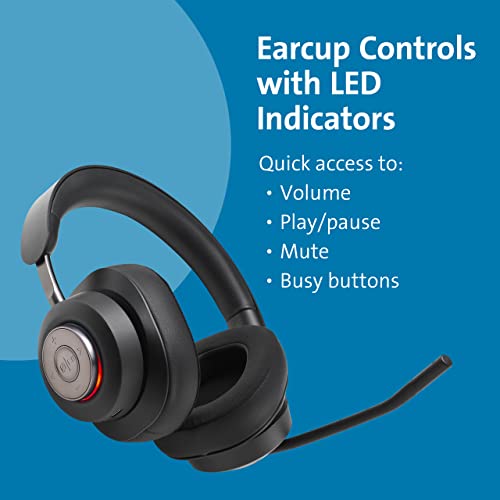 Kensington H3000 Over-Ear Bluetooth Wireless Headset