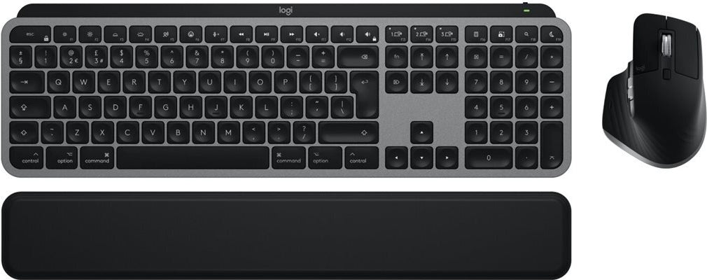 Logitech 920-012842 MX Keys S Combo for Mac Wireless Keyboard and Mouse Set