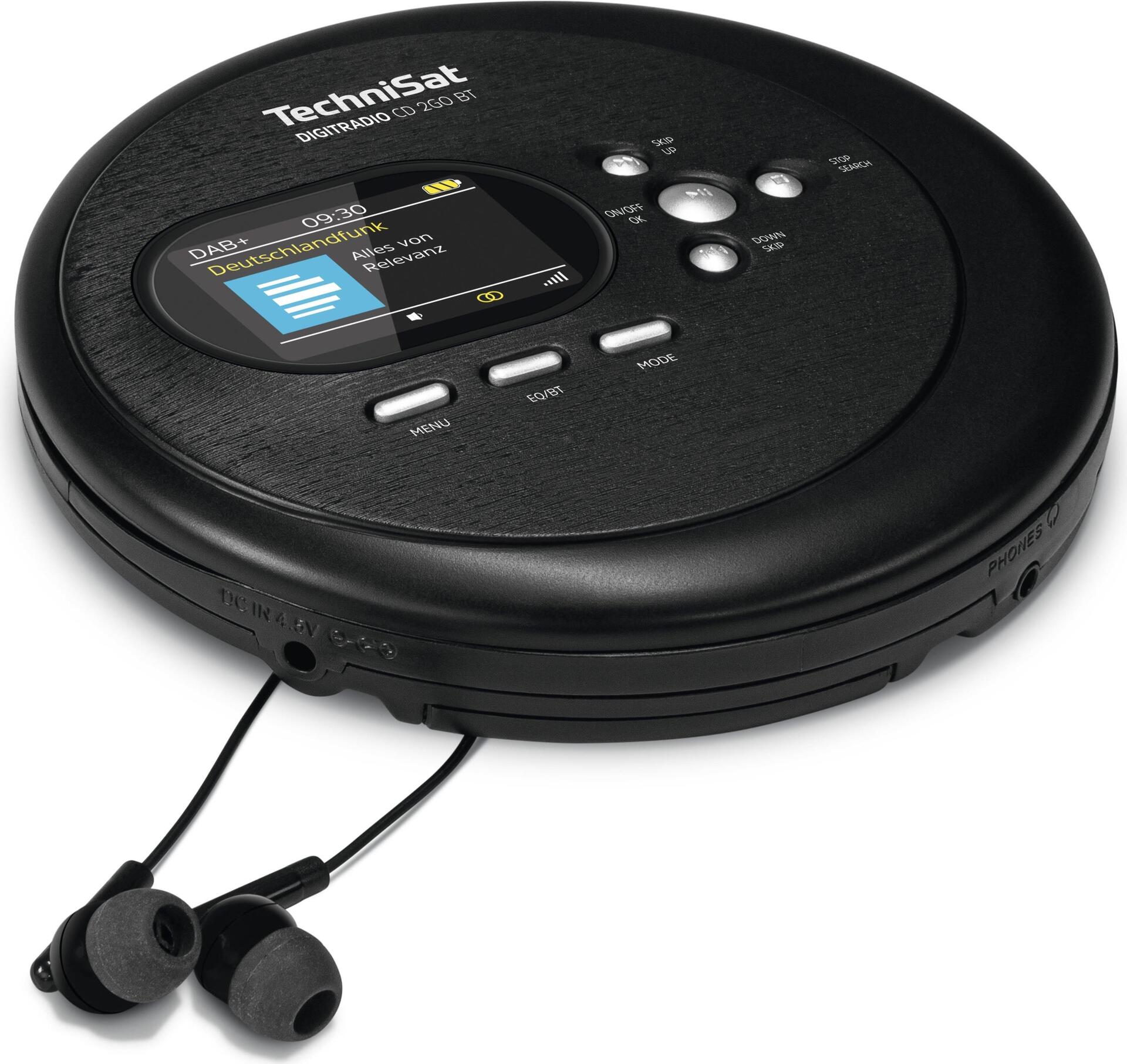 Technisat DigitRadio CD 2GO BT schwarz (0000/3970)
