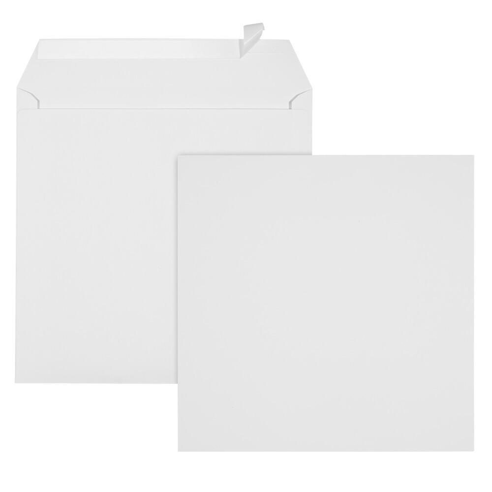 ÖKI Square Envelopes Without Window White 500 Pieces