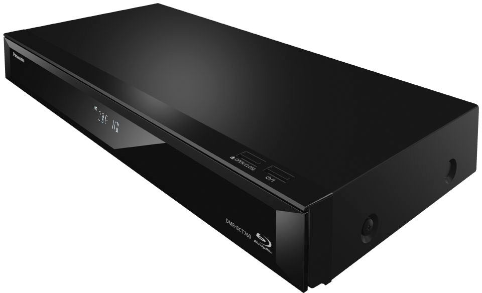 Panasonic DMR-BCT760 3D Blu-ray Recorder - TV Tuner - HDD - Upscaling - Ethernet, Wi-Fi (DMR-BCT760AG)