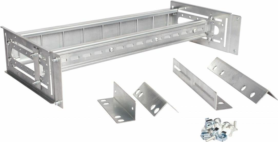 Equip Rails 19' - 3HE Din - RAL7035 Grau - Regal-Schiene - Grau - 3U - Türkei - 48,3 cm (19") - 485 mm (EZR-DIN-3)