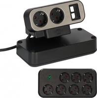 Brennenstuhl Power Strip 9 AC Outlets 2 m Cable Indoor IP20 1153580110