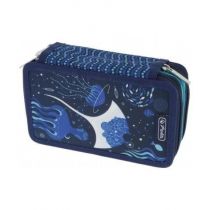 Herlitz TriCase Deep Ocean, 31 Pieces, Blue and White, Polyester (50043415)