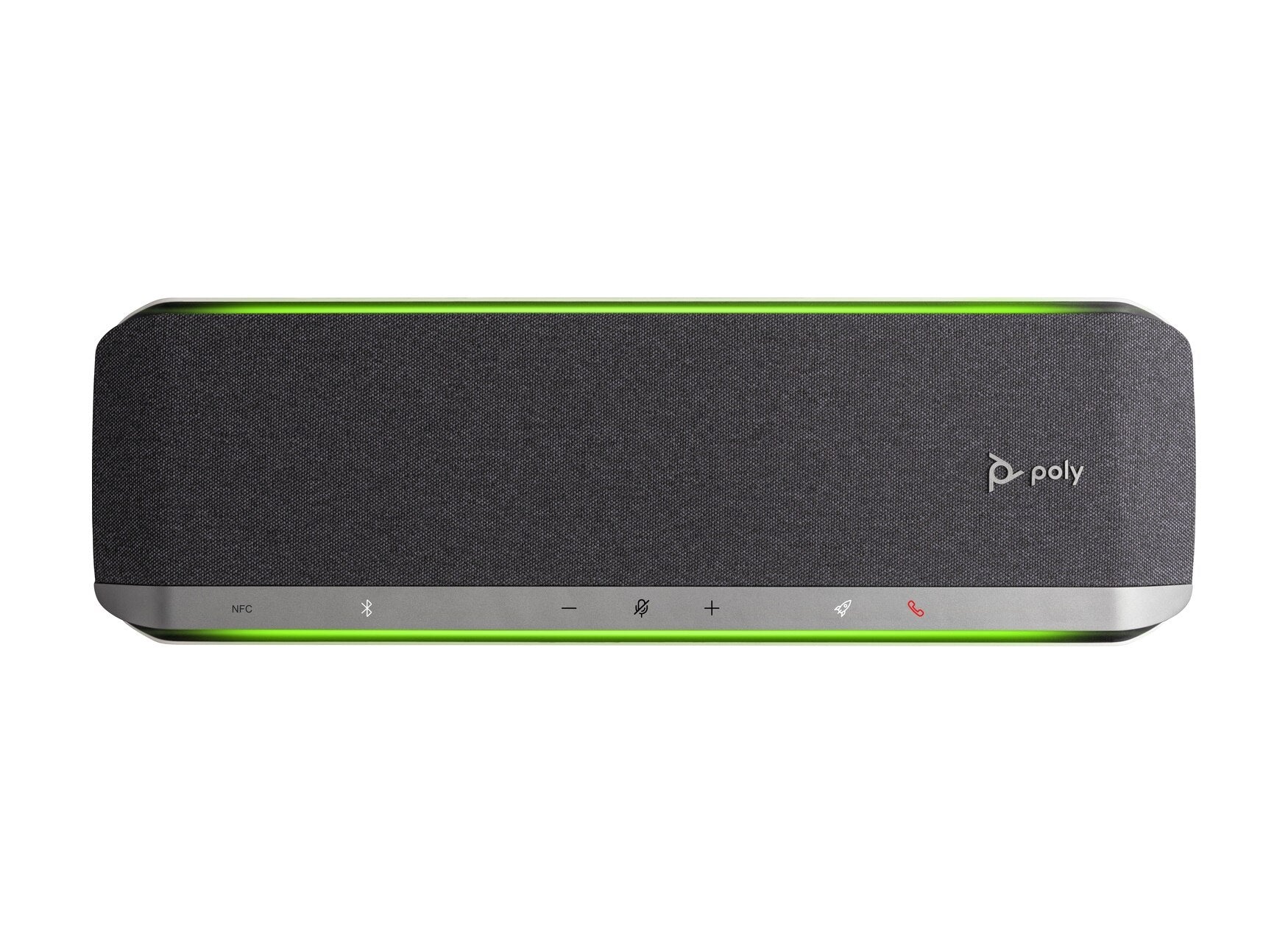 HP POLY VIDEO Poly Sync 60 - Smart Speakerphone - Bluetooth - USB-C, USB-A - Black, Silver - Zoom Certified (772C2AA)
