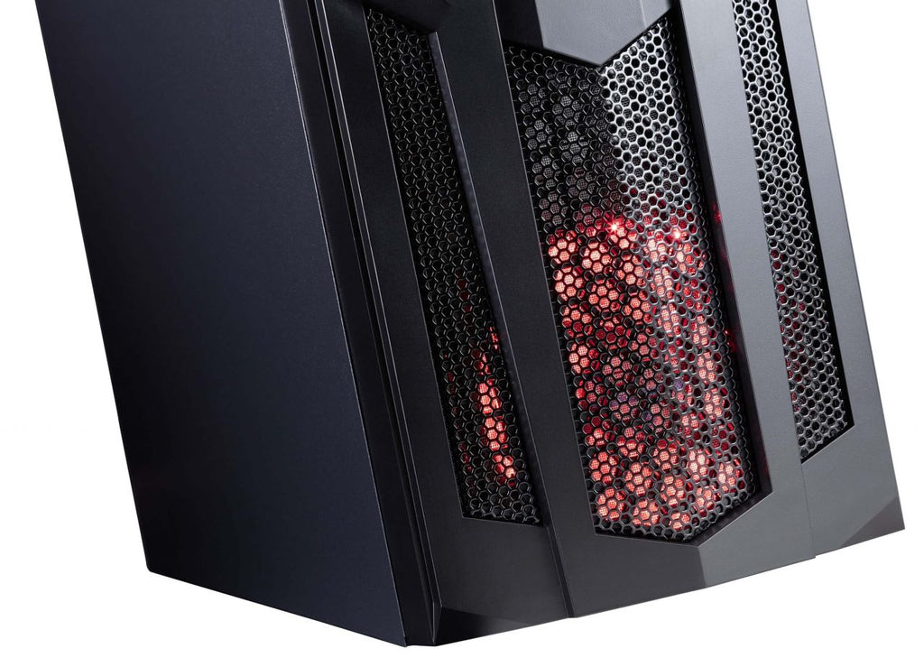 Captiva 8860 Red PC Case without Window - FSP 350W Power Supply - AMD Ryzen 5 5600 G 350-51ACC 350-W-Netzteil LC-CC-120 A520M-A DDR4