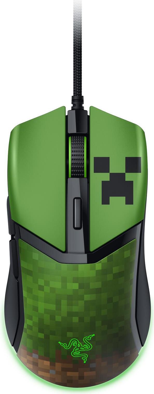 Razer Cobra - Minecraft Edition - Lightweight Gaming Mouse - Razer Chroma RGB (RZ01-04650200-R3M1)