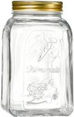 Ritzenhoff & Breker Homemade Storage Jar 5.0 L Glass Square