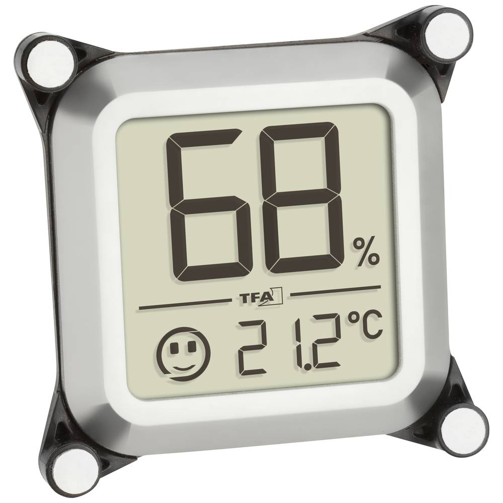 TFA Dostmann Thermo-/Hygrometer, Silver