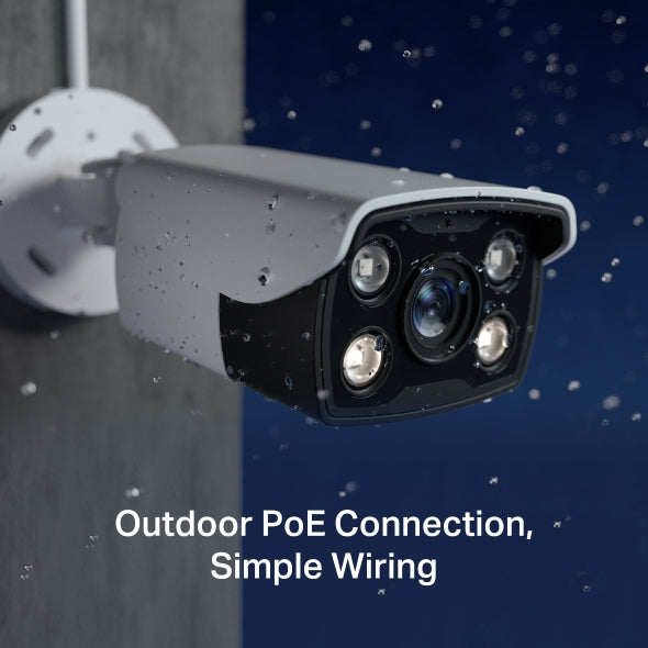 TP-Link VIGI C340 4MP Outdoor Full-Color Network Camera IP66 H.265+/H.265/H.264+/H.264