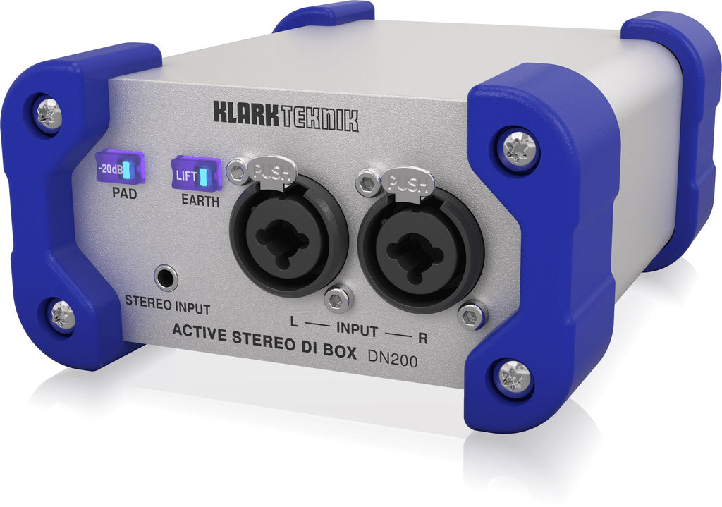 Klark Teknik DN200 V2 Active DI-Box 2-Channel