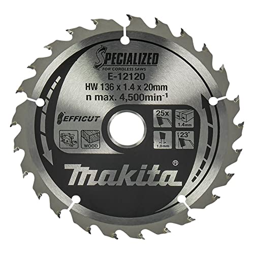 Makita E-12120 EFFICIENT Saw Blade 136x20x25Z (E-12120)