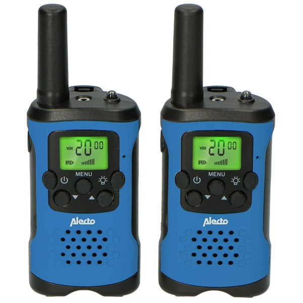 ALECTO FR-115BW Walkie-Talkie-Set, blau/schwarz (FR-115BW)