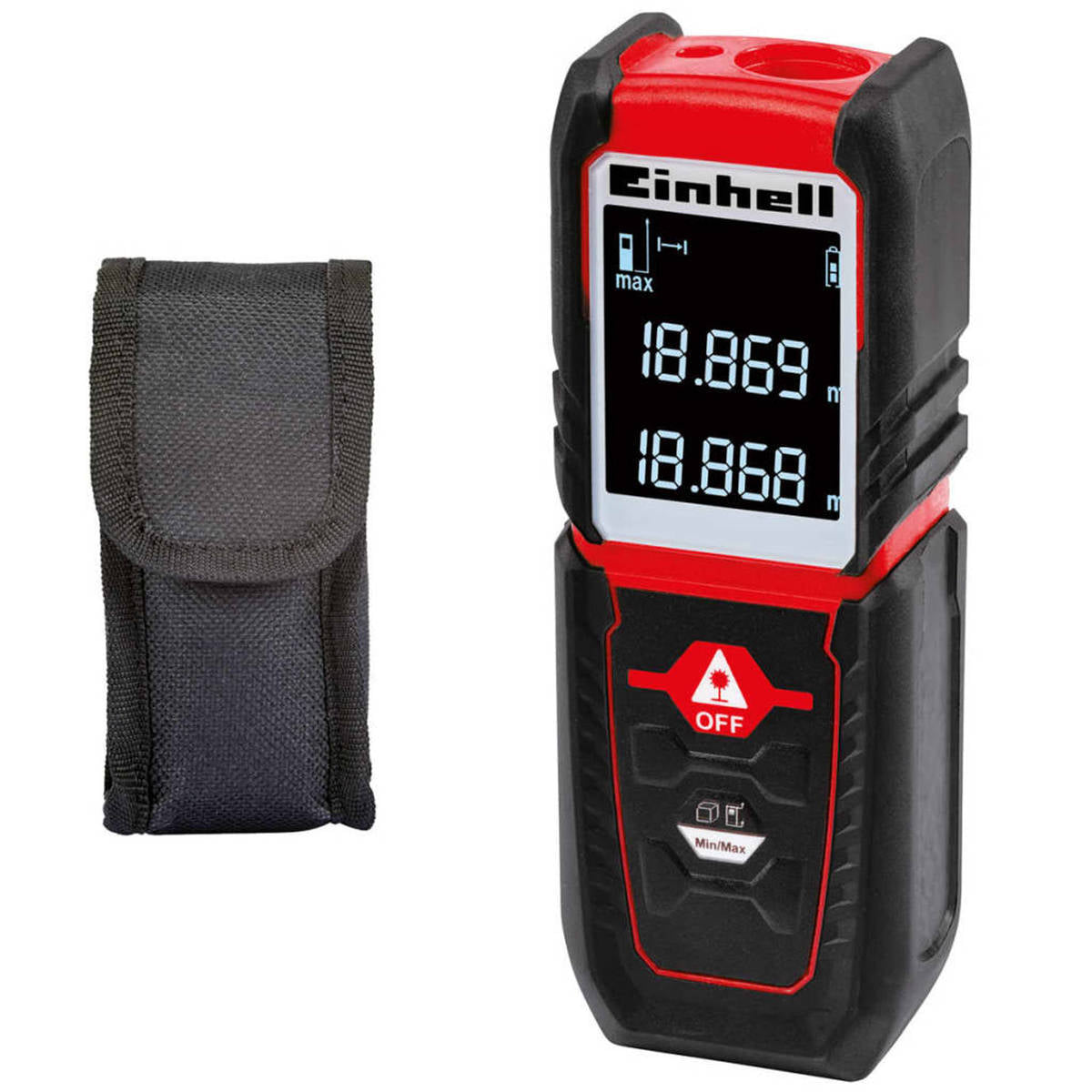 Einhell TC-LD 25 Laser Level Black/Red 25 m 3 mm/m 2270075