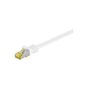 MicroConnect Network Cable RJ-45 (M) to RJ-45 (M) - 15.0 m - SFTP, PiMF - Cat.7 Raw Cable - White SFTP715W