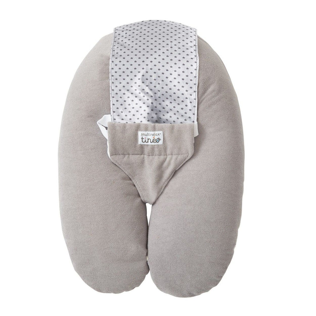 TINEO Multifunctional Maternity Pillow - Multi-Relax - Removable Cover - 78x44cm - Grey