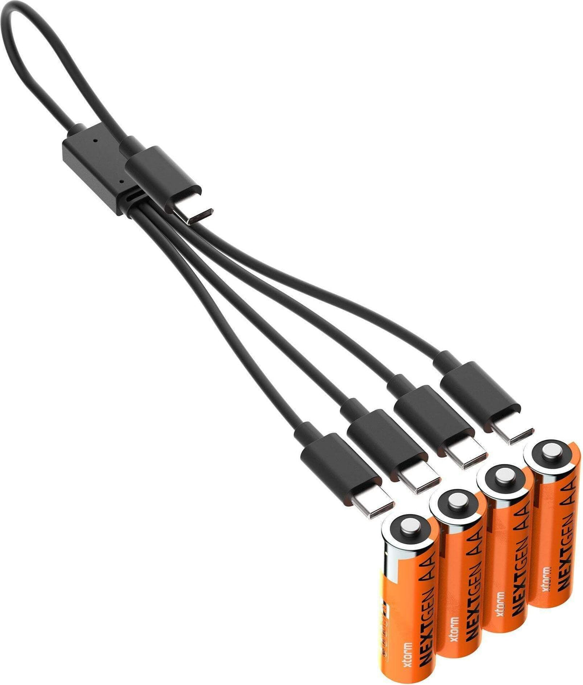 Xtorm Rechargeable Battery AA 570 mAh USB Type-C Orange | Model: XNG2AB4