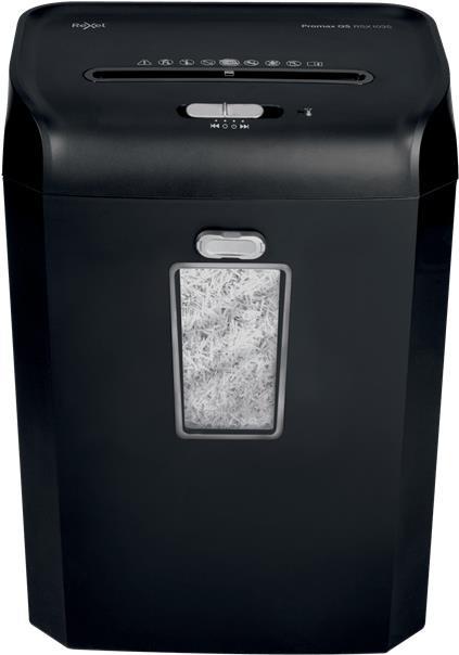 Rexel QS RSX1035 Paper Shredder - Cross Shredder - 60 dB - 22 cm - Black (2104585EU)