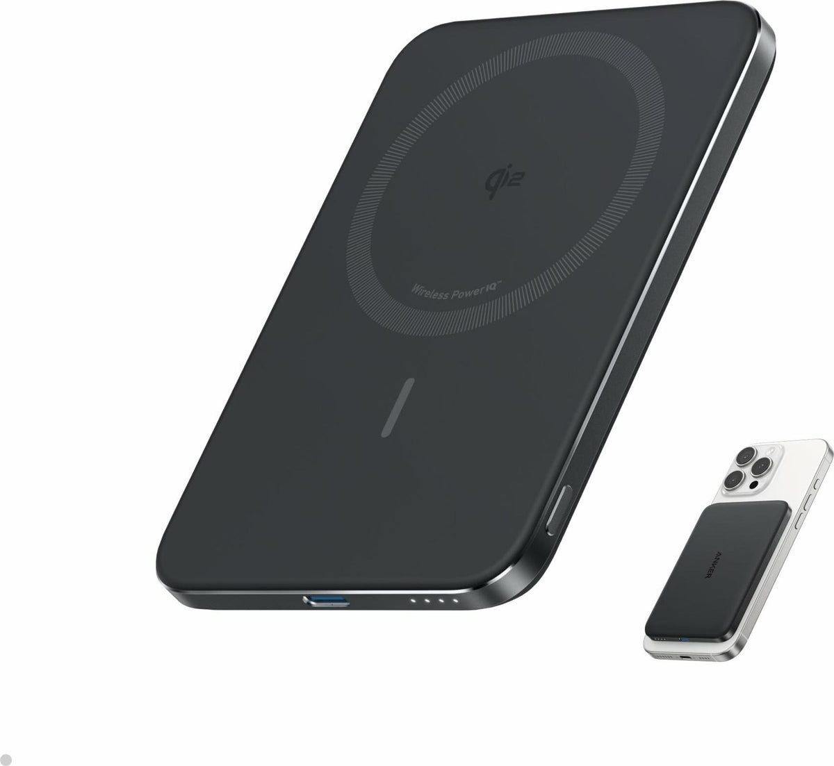 Anker Innovations Nano Powerbank 5000mAh 15W Slim Magnetic Ultra-Slim Qi2 (A1665H21)