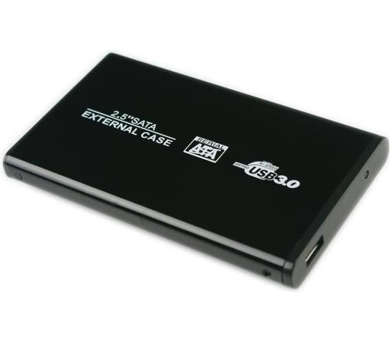 MicroStorage K2501A-U3S. Größe des Speicherlaufwerks: 2.5" , Unterstützte Speicherlaufwerk-Schnittstellen: SATA. Produktfarbe: Schwarz, Material: Aluminium. Breite: 131 mm, Tiefe: 71 mm, Höhe: 12 mm (K2501A-U3S) afbeelding 1