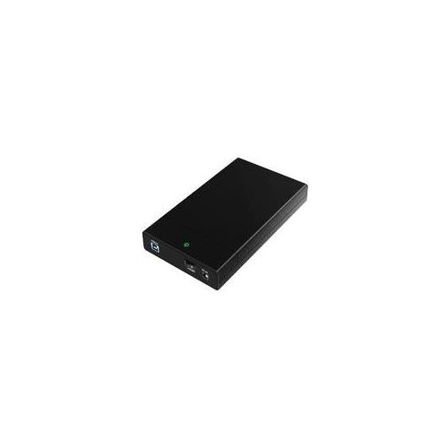 CoreParts - Speichergehäuse - 3.5" (8,9 cm) - SATA 6Gb/s - USB3.0 - Schwarz (K3568) afbeelding 1