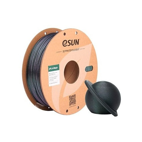 EPLA-MAGIC 1,75mm DARK TWINKL GREEN 1kg ESUN 3D FILAMENT (EPLA-MAGIC-P175DTG1) afbeelding 1