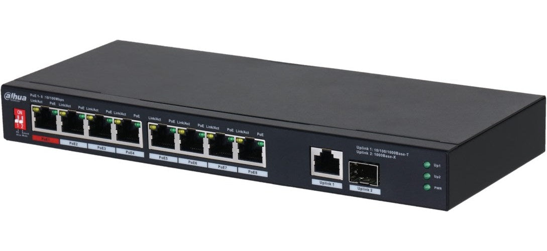 SWITCH DAHUA PFS3110-8ET1GT1GF-96 afbeelding 1