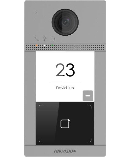 Hikvision Digital Technology DS-KV8113-WME1(C) Video-Zugangssystem 2 MP black - grey (DS-KV8113-WME1(C)/Europe BV) afbeelding 1