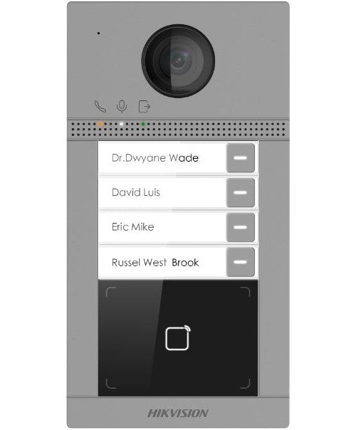 Hikvision DS-KV8413-WME1(C) Video-Zugangssystem 2 MP grey (DS-KV8413-WME1(C)/Europe BV) afbeelding 1