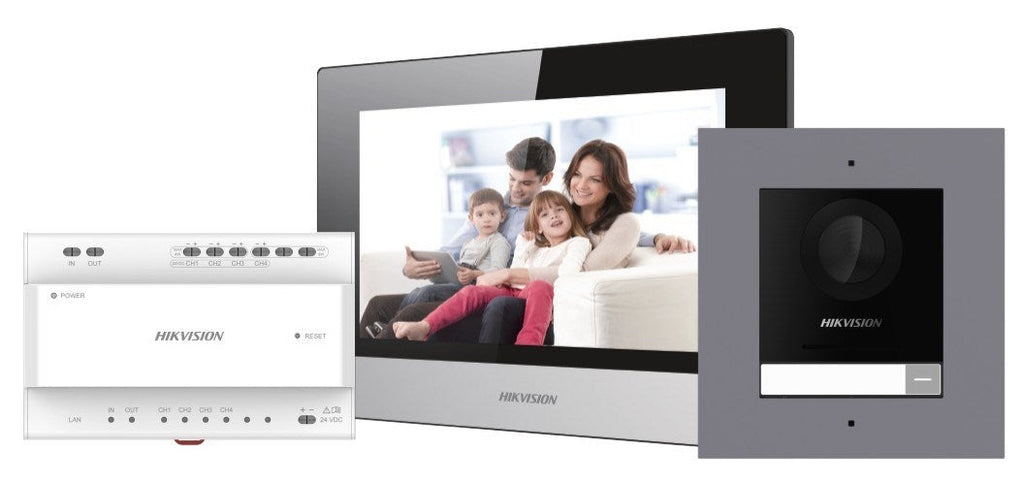 Zestaw wiedodomofonu HikVision DS-KIS702Y afbeelding 2