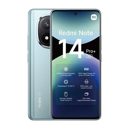 Xiaomi Redmi Note 14 Pro+ 5G Smartphone 12/512GB Frost Blue (MZB0IIWEU) afbeelding 1