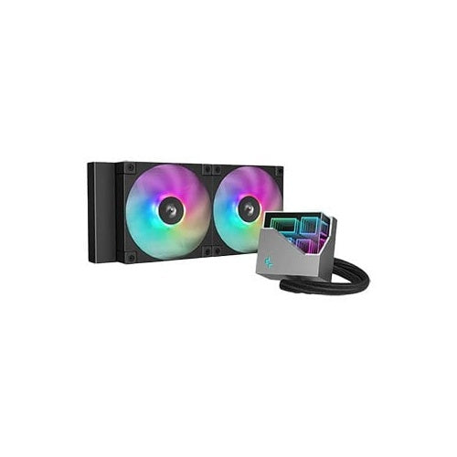 DeepCool | All-In-One Liquid Cooler | LT360 360mm 120mm Fans ARGB | For Intel And AMD CPUs | Black afbeelding 1