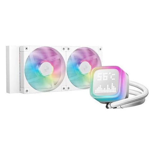DeepCool | All-In-One Liquid Cooler LP240 240mm Radiator - 120mm Fans | For CPU Processors | White afbeelding 1